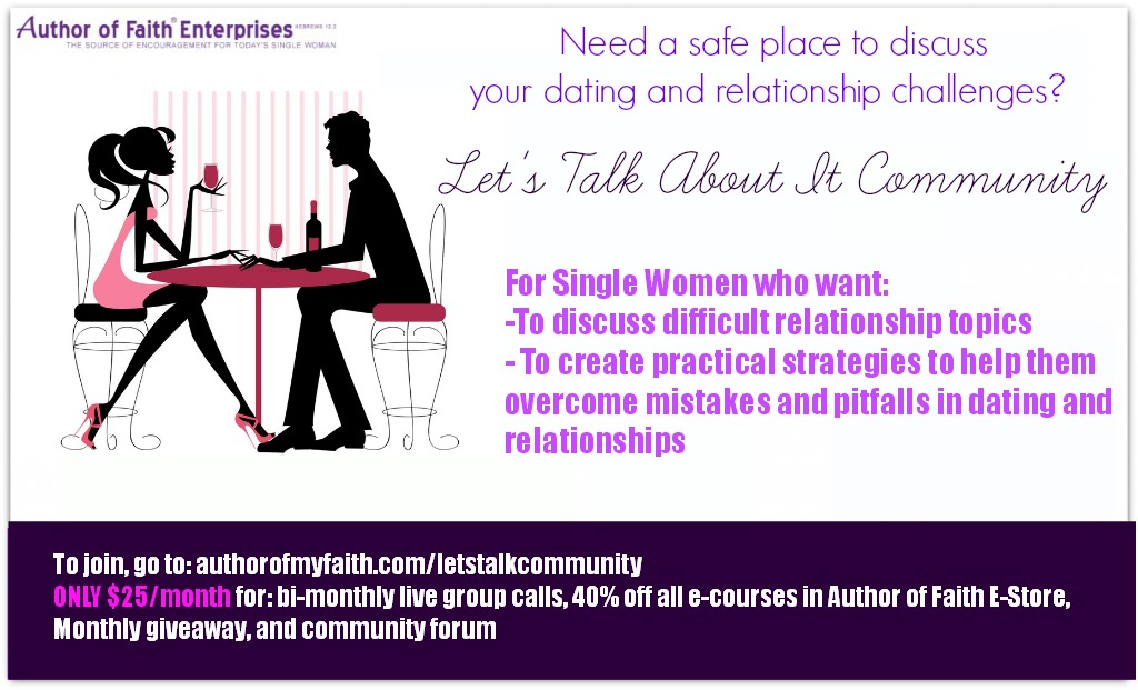 let's talk about it community for single women